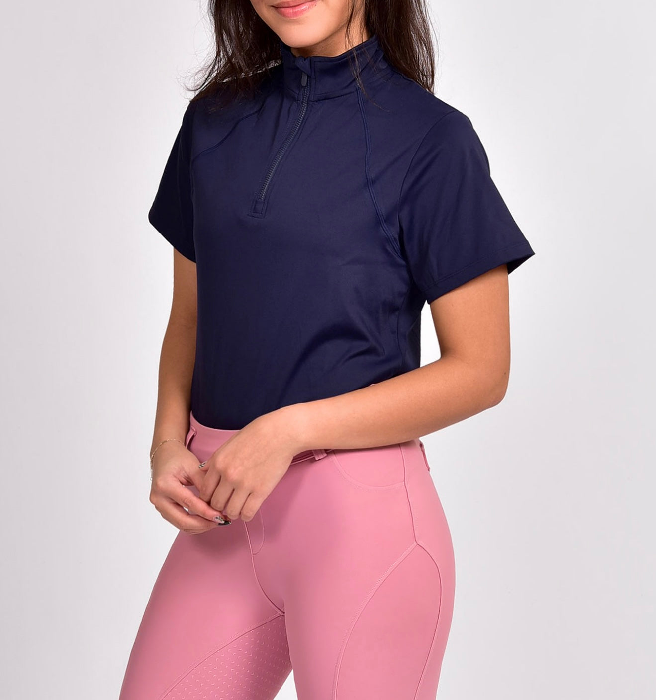 Women polo active training shirt.