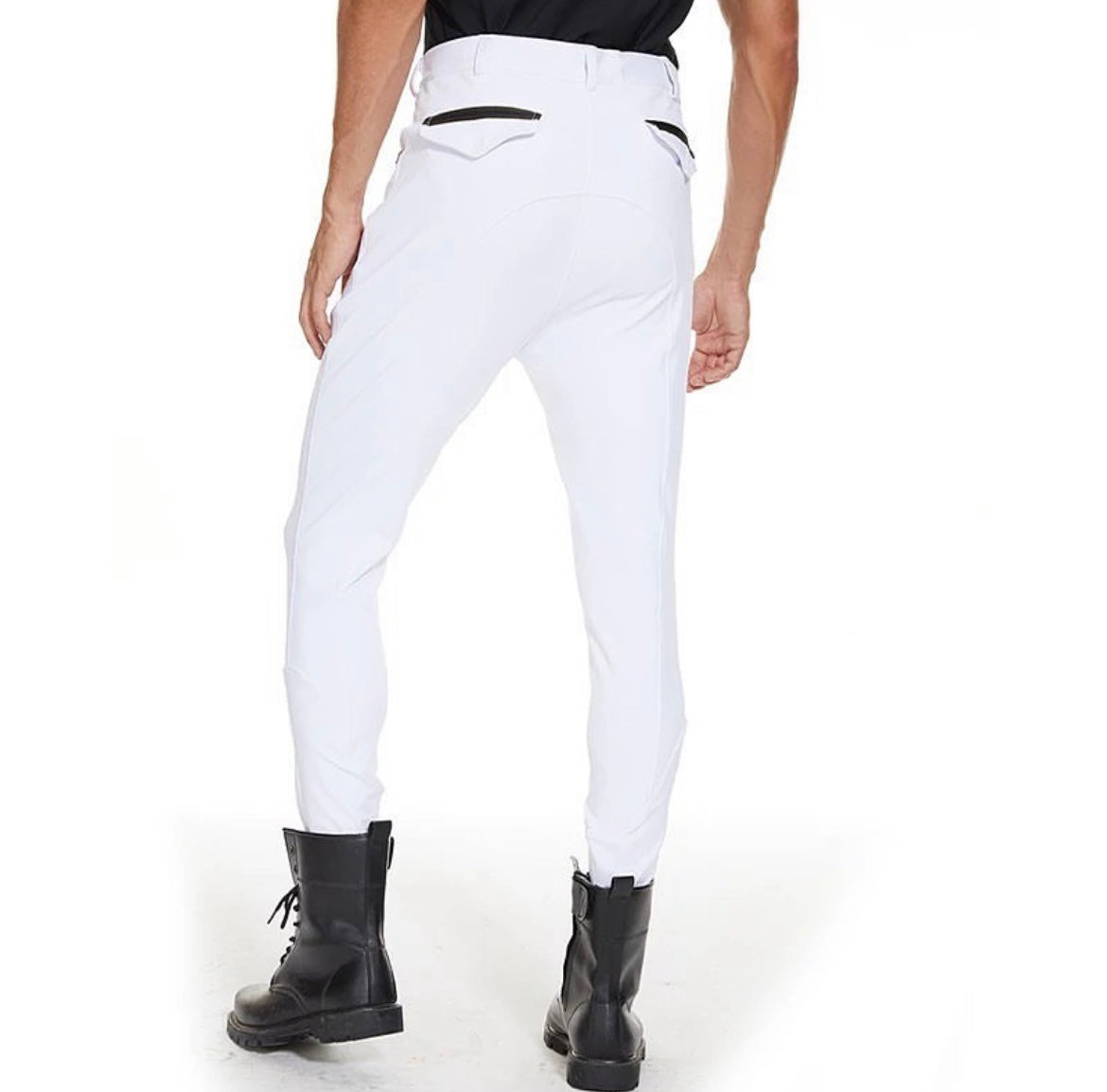 Men knee grip breeches.