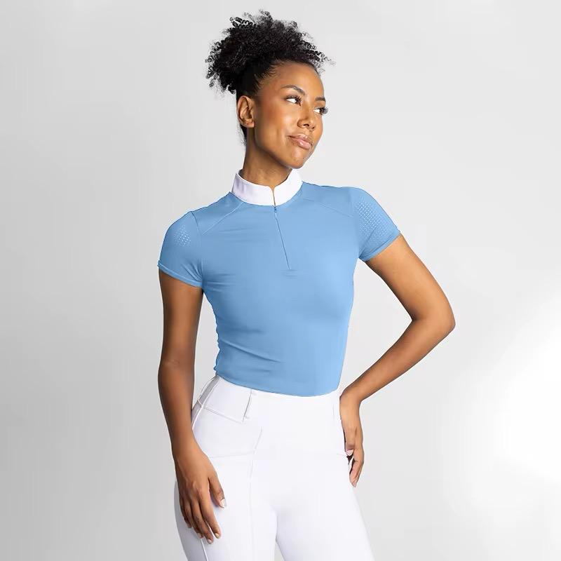 women polo air shirts.