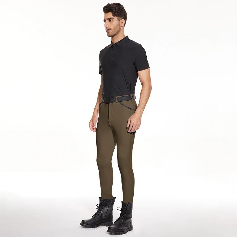 Men knee grip breeches.